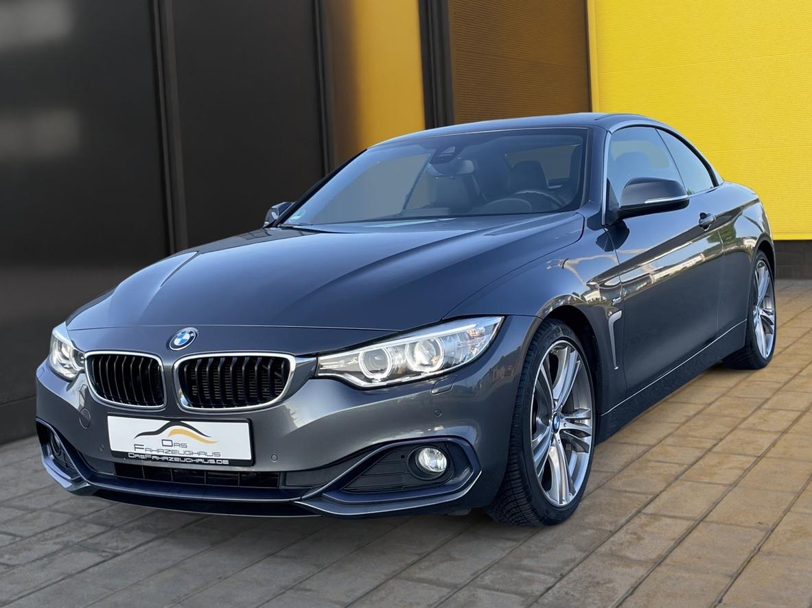 BMW 420d A Sport Line+Xenon+Leder+Kamera+Durchlade+Keyless