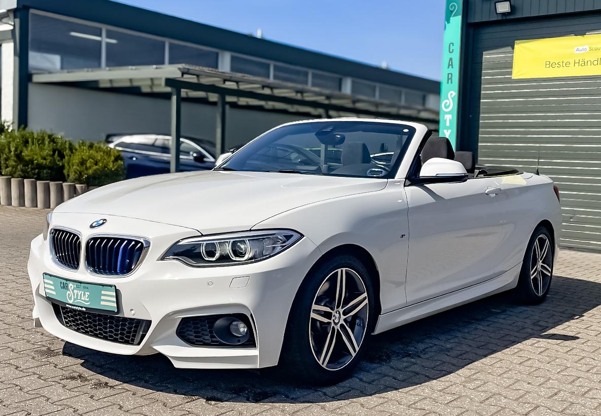 BMW 228 i M SPORT PAKET LED SHZ NAVI PDC 