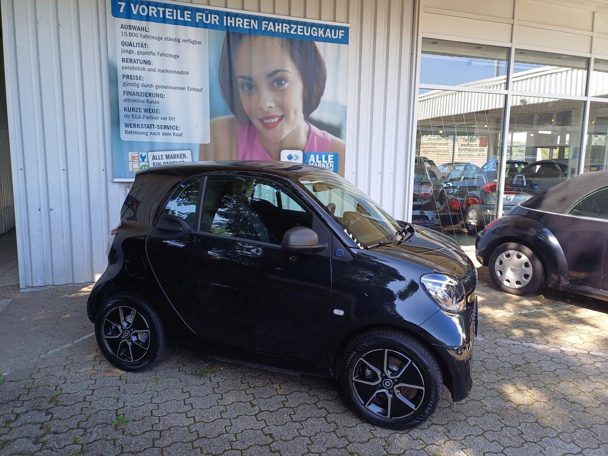 Smart ForTwo EQ Exclusive PANO*JBL*CAM*MEDIA*LED*SHZ*ALU*22kw*