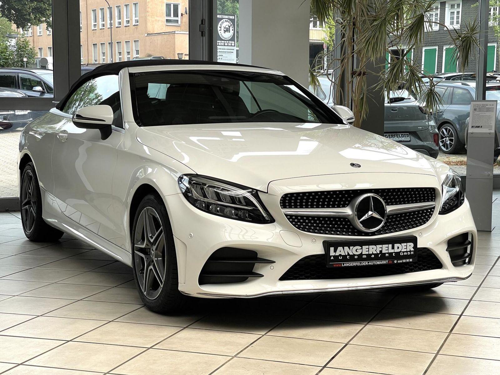 MERCEDES-BENZ C 180 AMG-Line Cabriolet *NAV*CARPLAY*SHZ*RFK*